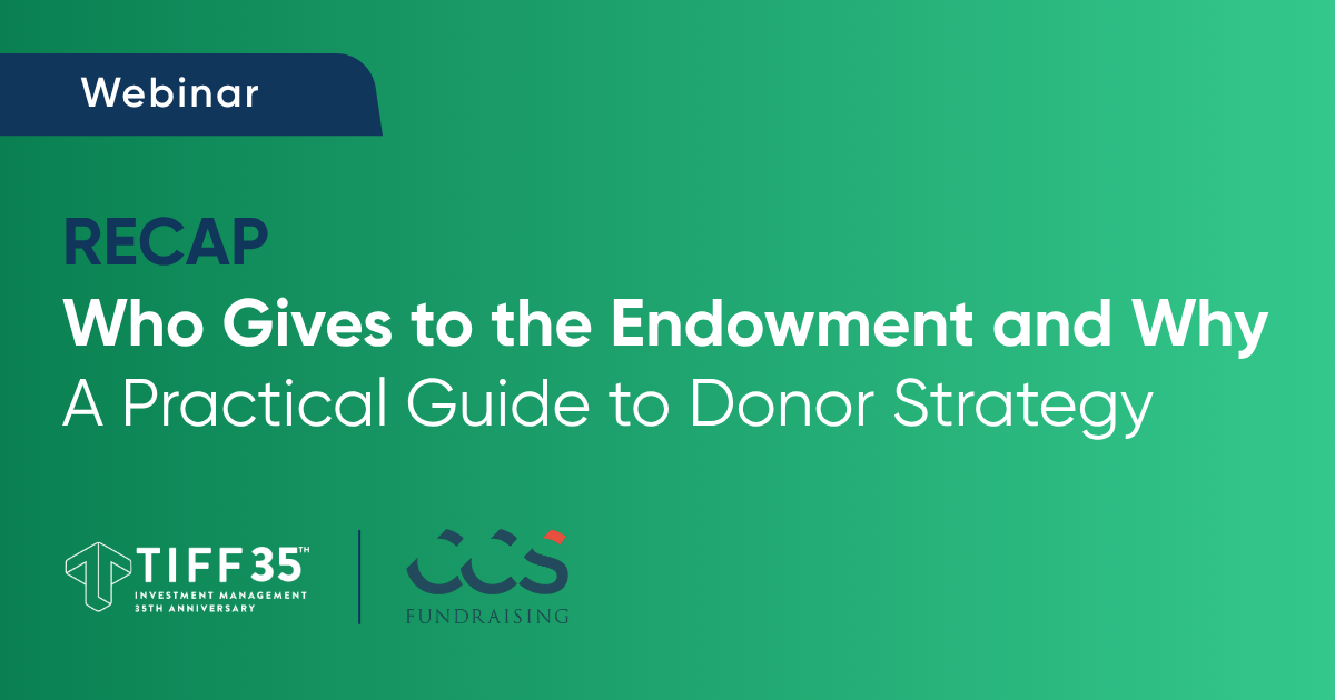 endowment fundraising